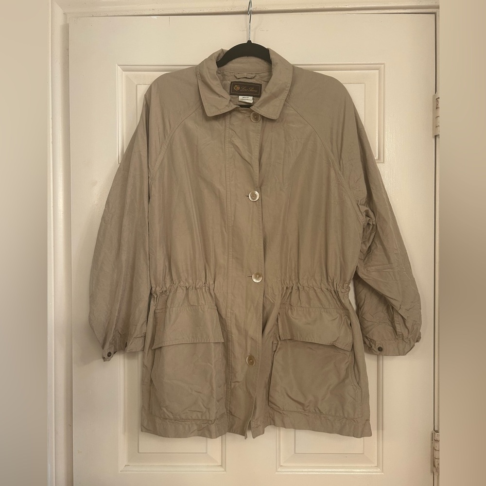 Loro Piana 1992 Olympic Silk Utility jacket Beige XL